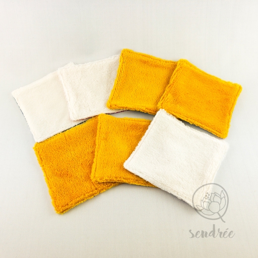 Set lingettes classique Japon sendrée tissu japonais